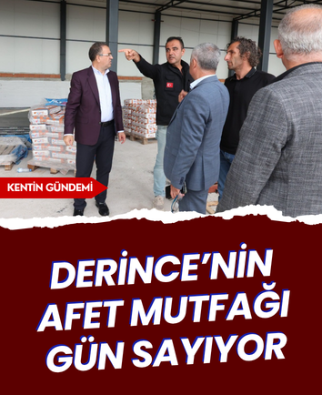 Derince’nin Afet Mutfağı gün sayıyor