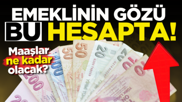 Emeklinin gözü bu hesapta! Maaşlar ne kadar olacak? 