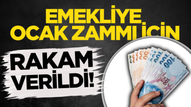 Emekliye ocak zammı için rakam verildi!