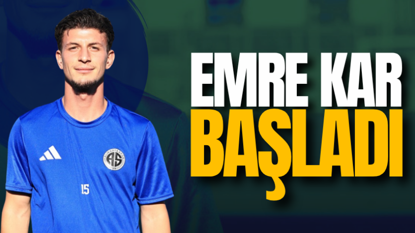 Emre Kar başladı