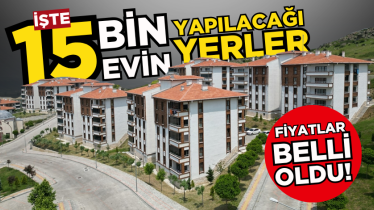 Fiyatlar belli oldu! İşte 15 bin kiralık konutun yapılacağı yerler