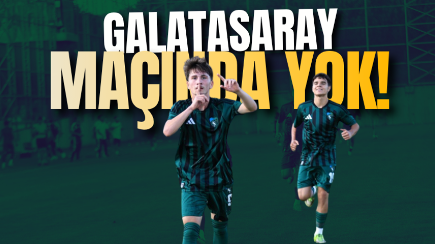 Galatasaray maçında yok!