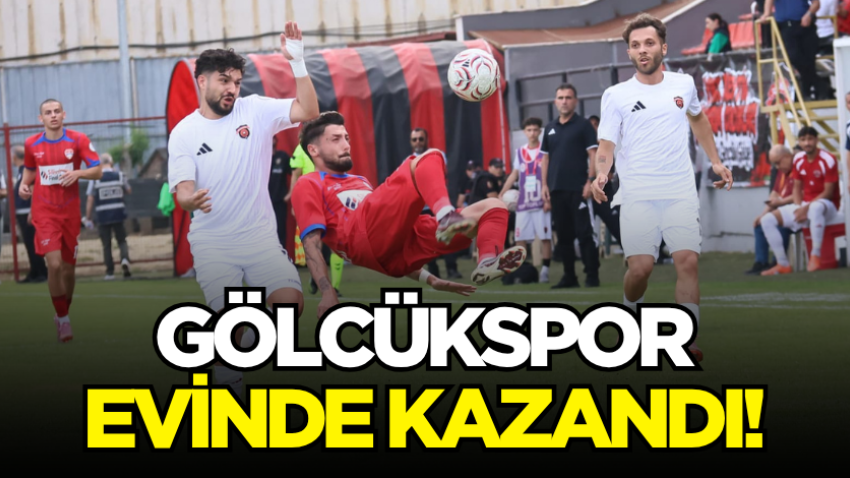 Gölcükspor evinde kazandı!