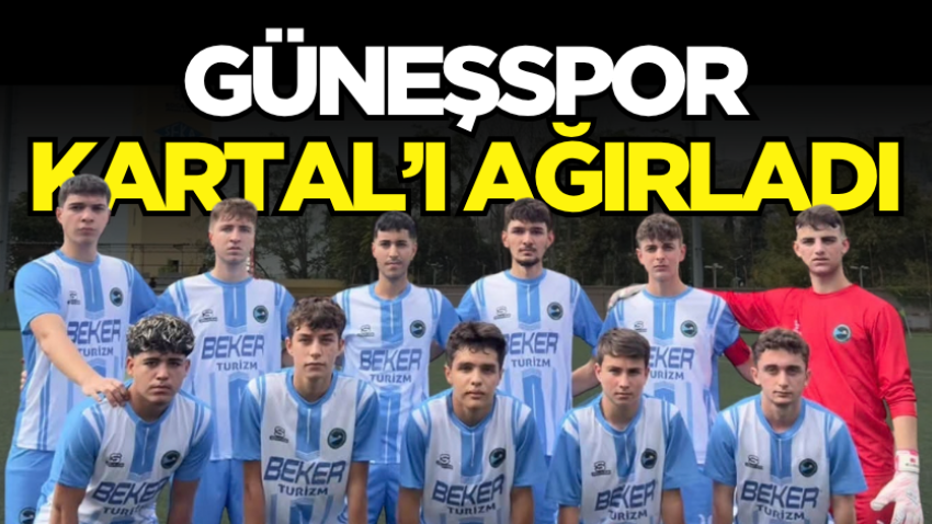 Güneşspor Kartal’ı ağırladı