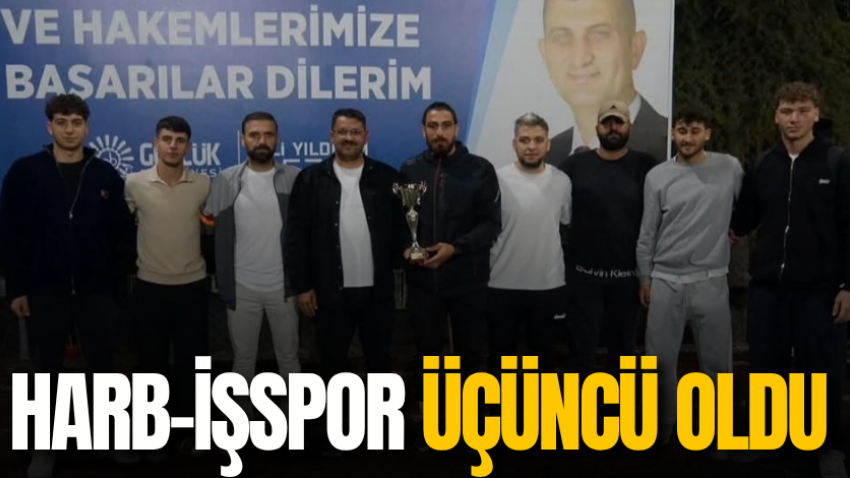 Harb-İşspor üçüncü oldu