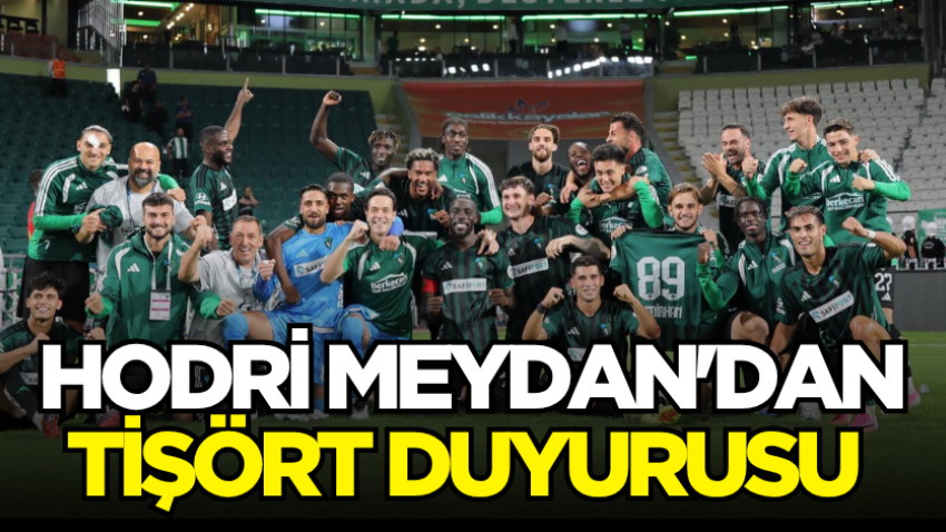 Hodri Meydan'dan tişört duyurusu 