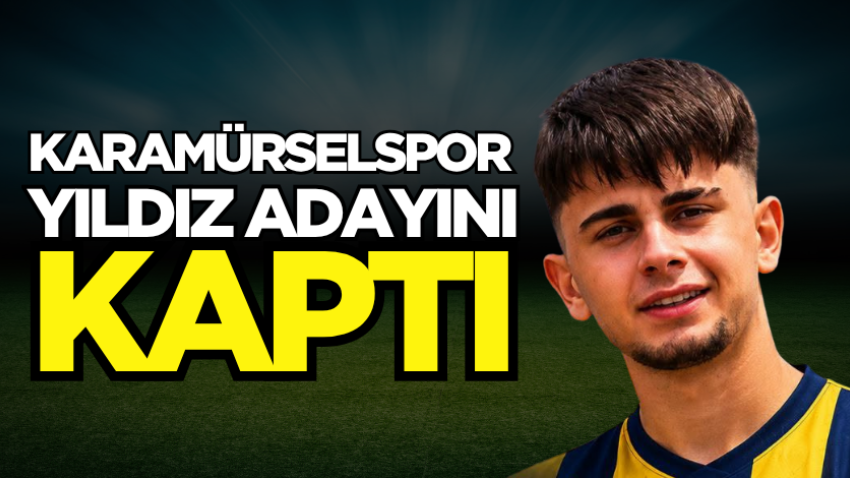 Karamürselspor yıldız adayını kaptı