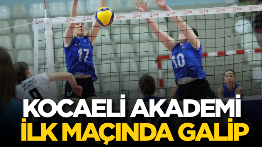 Kocaeli Akademi ilk maçında galip