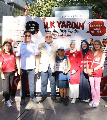 Kocaeli’de dünya ilk yardım günü’nde hayat kurtaran bilgiler paylaşıldı