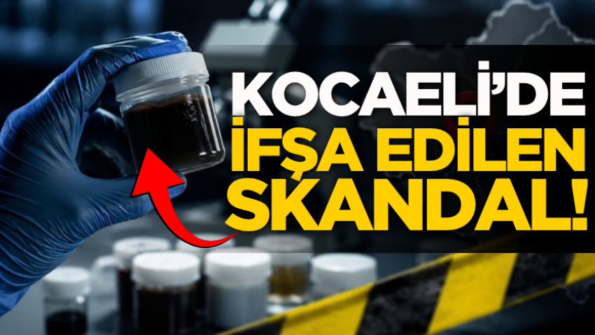 Kocaeli’de ifşa edilen skandal!