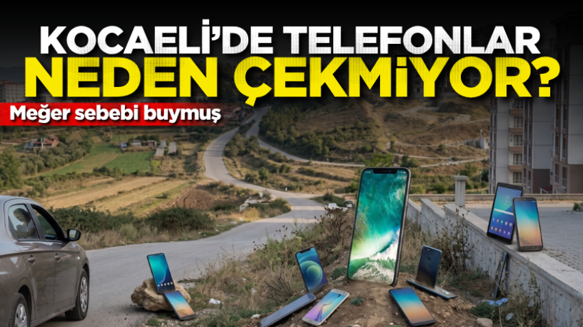 Kocaeli’de telefonlar neden çekmiyor? Meğer sebebi buymuş 