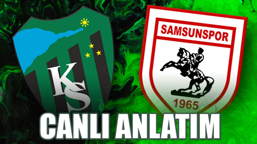 Kocaelispor – Samsunspor: 1-0 "Maç sonucu"