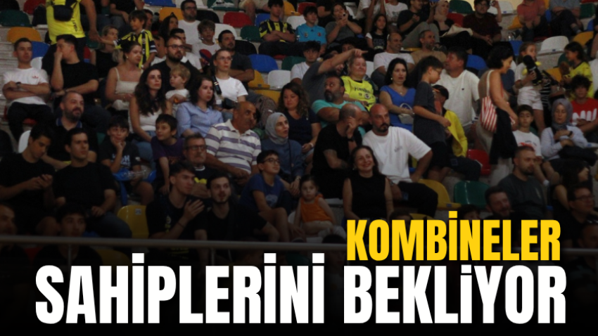 Kombineler sahiplerini bekliyor    