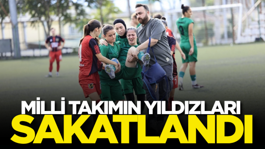 Milli Takımın yıldızları sakatlandı
