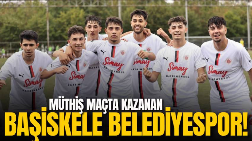 Müthiş maçta kazanan Başiskele Belediyespor!