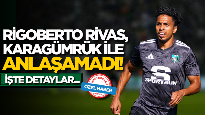 Rigoberto Rivas, Karagümrük ile anlaşamadı! İşte detaylar...