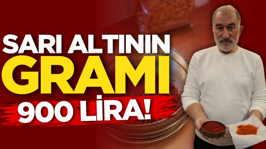 Sarı altının gramı 900 lira! 