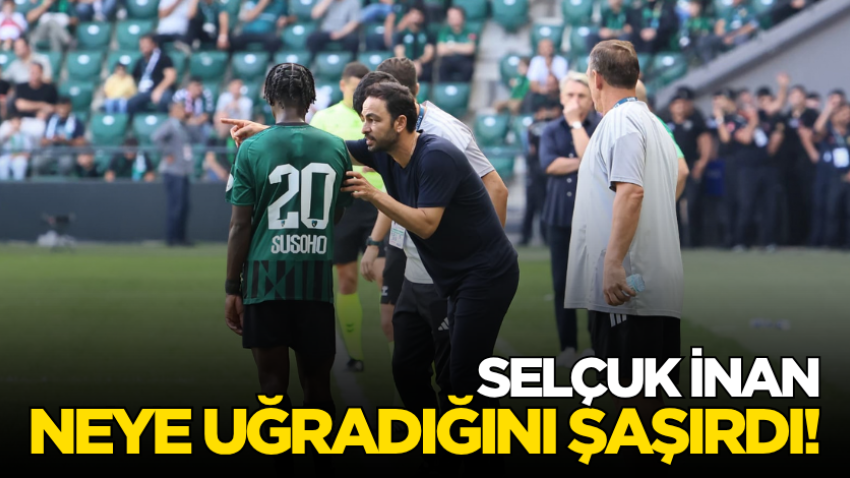 Selçuk İnan neye uğradığını şaşırdı!