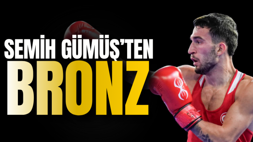 Semih Gümüş’ten bronz