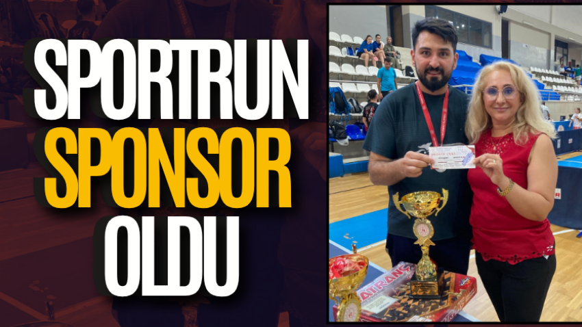Sportrun sponsor oldu