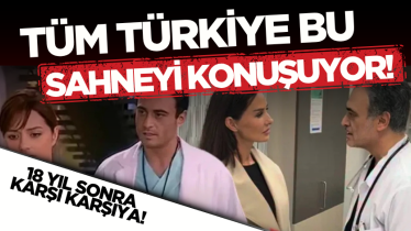 Tüm Türkiye bu sahneyi konuşuyor! 18 yıl sonra karşı karşıya!