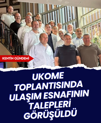 UKOME toplantısında ulaşım esnafının talepleri görüşüldü