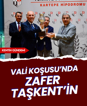 Vali Koşusu’nda zafer Taşkent’in