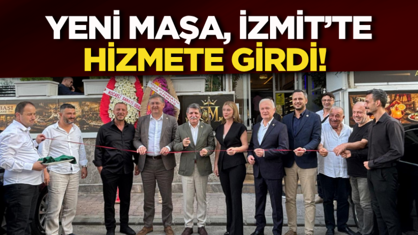 Yeni Maşa, İzmit’te hizmete girdi! 