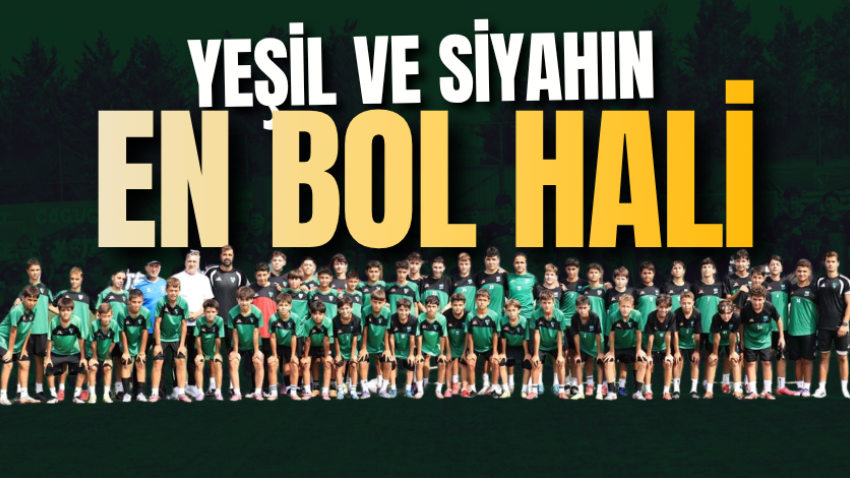 Yeşil ve siyahın en bol hali 