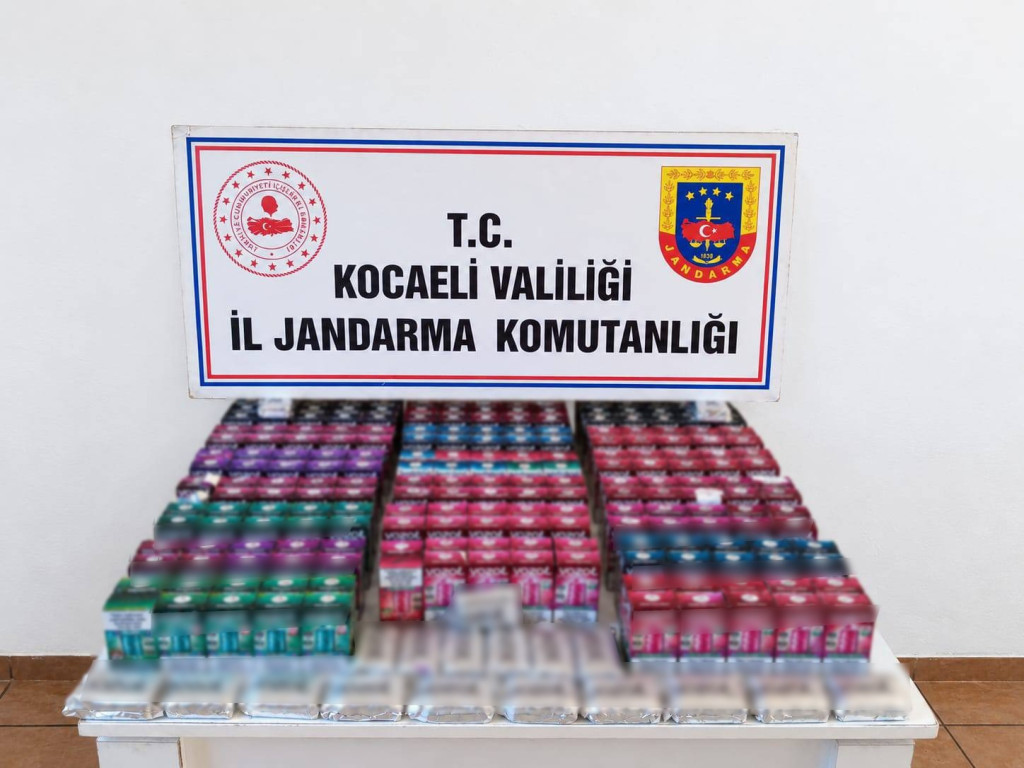 Kocaeli'de dev kaçakçılık operasyonu