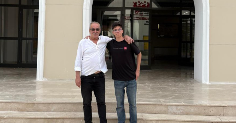 Hamit Toptimur’un gurur dolu günü