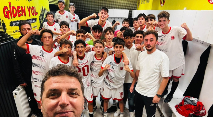 Kullar U-15 maçında 5 gol vardı