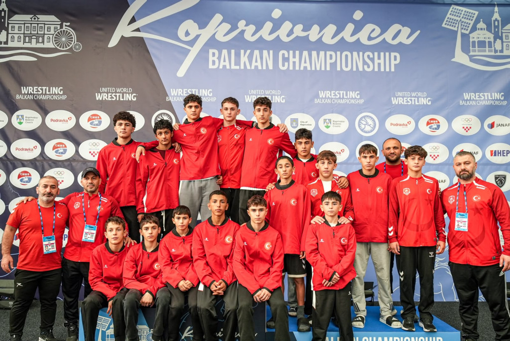 U-15 Güreş Milli Takımlarımız Balkan Şampiyonası’nda mindere çıkıyor