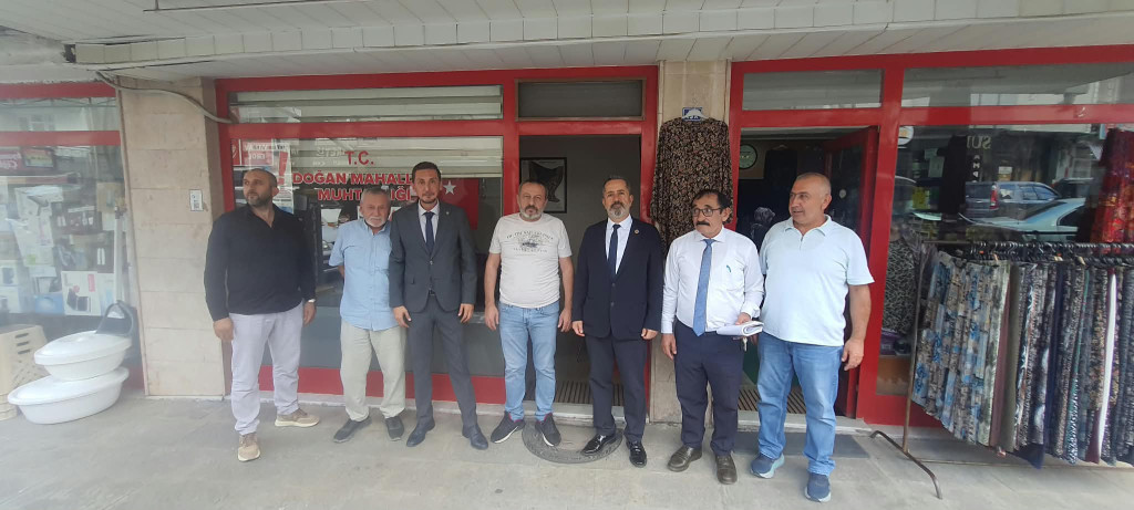 MHP İzmit'ten muhtar ve esnaf ziyaretleri