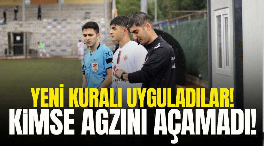 Yeni kuralı uyguladılar! Kimse ağzını açamadı!