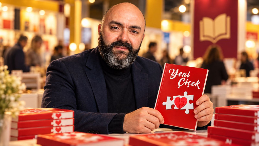 Gökhan Beşiktaş, “Yeni Çiçek” ile okurlarıyla buluşacak