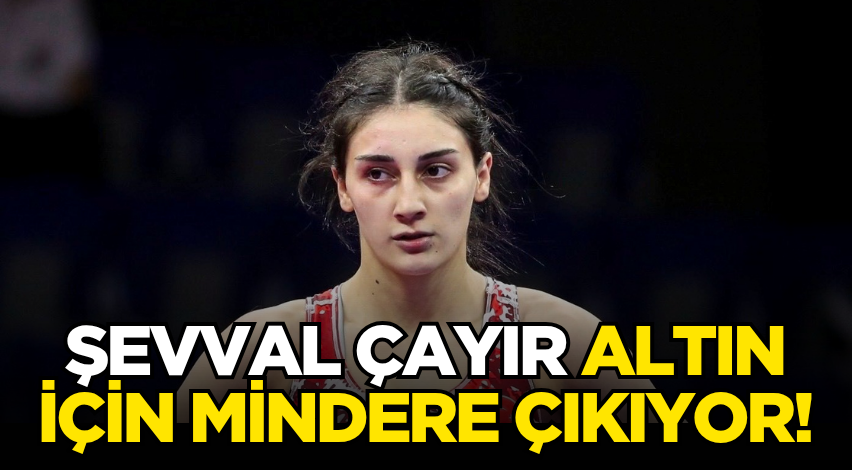 Şevval Çayır altın için mindere çıkıyor!