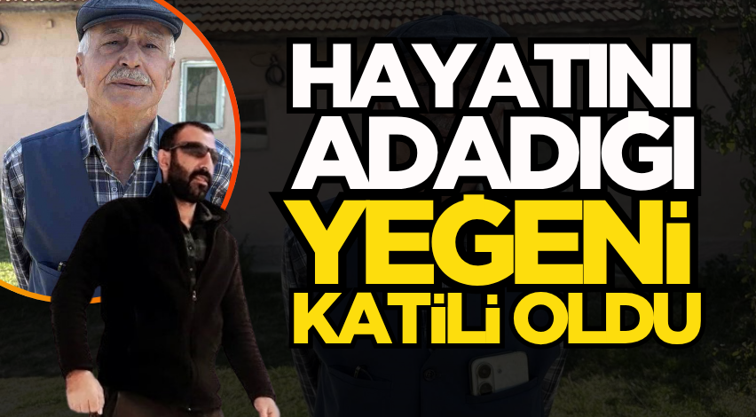 Hayatını adadığı yeğeni katili oldu