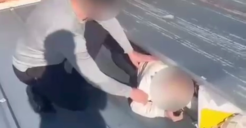 20 suç kaydı vardı...Çatıda böyle yakalandı