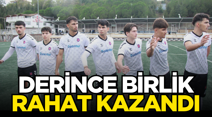 Derince Birlik rahat kazandı