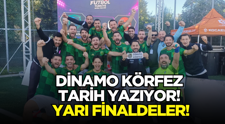 Dinamo Körfez tarih yazıyor! Yarı finaldeler!