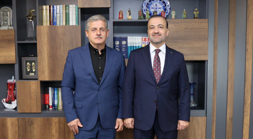 Şahin Talus, Civelek’i ağırladı