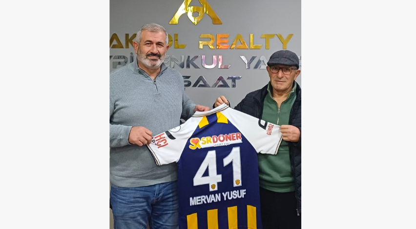 Mervan Yiğit’ten Abidin Akyol’a forma