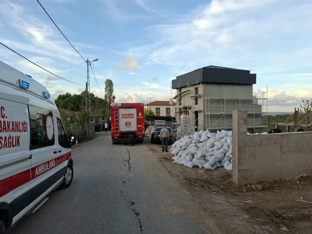 İnşaat alanında korkutan olay! Toprak altında kaldı