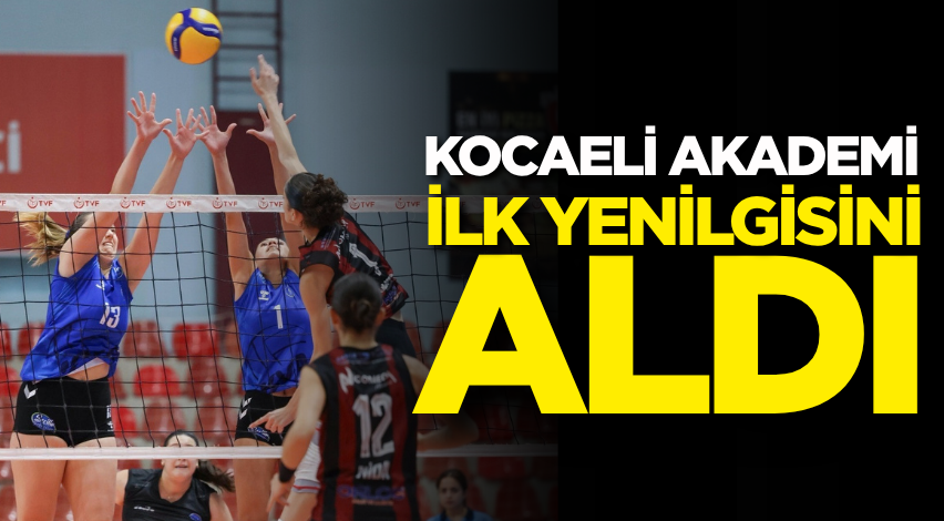 Kocaeli Akademi ilk yenilgisini aldı