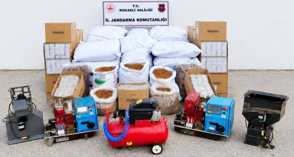 Kocaeli'de 2 milyon 450 bin liralık operasyon