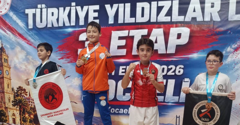 İzmit Tatami Spor Kulübü madalyaları sildi süpürdü!