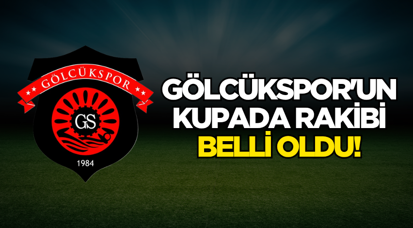 Gölcükspor'un kupada rakibi belli oldu!