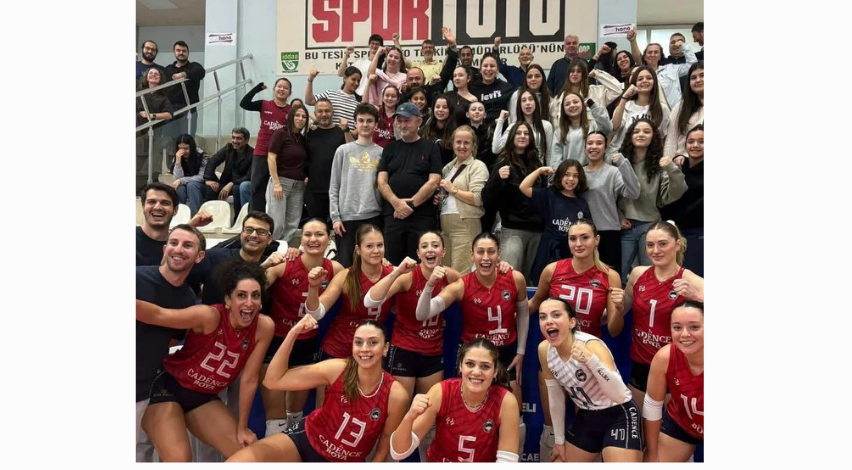 Kadınlar voleybolda derbi İhsaniye’nin