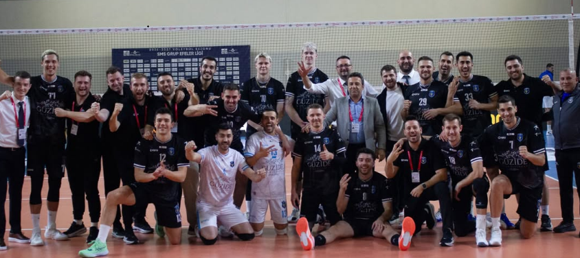 Erkekler voleybolda Gebze zirvede
